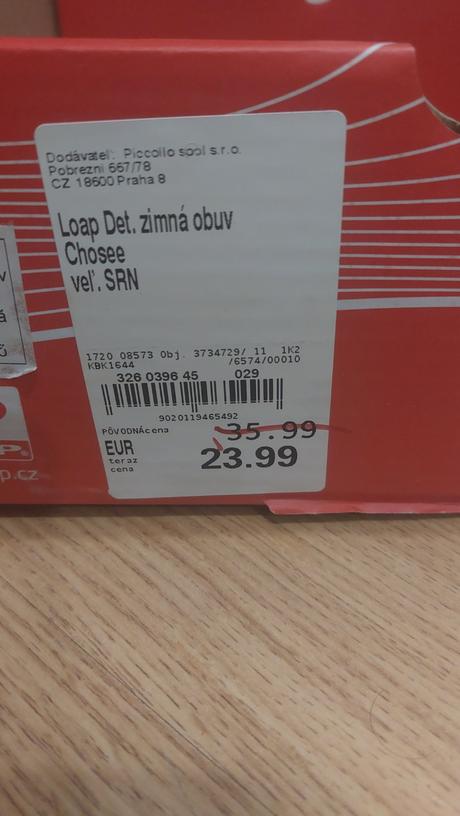 Zimné topánky, loap,24