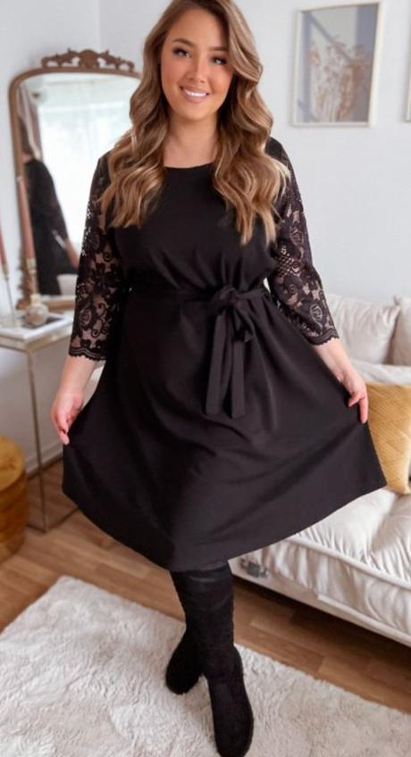 Čierne šaty, 50 / xxl / xxxl