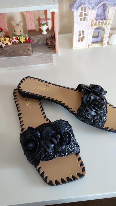 Dámske letné šľapky tosca blu, 38