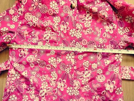 Zateplená bunda do dažďa, 128