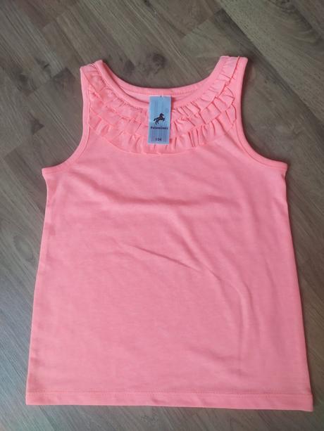 Nové tričko bez rukávov, palomino,104