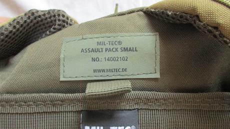 Batoh mil-tec small assault pack 20 l - olivový, 