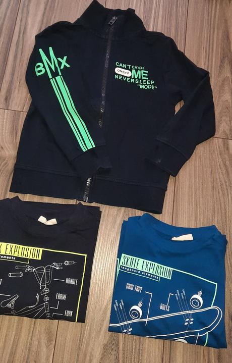 Mikina a 2tricka bmx, fagottino,104