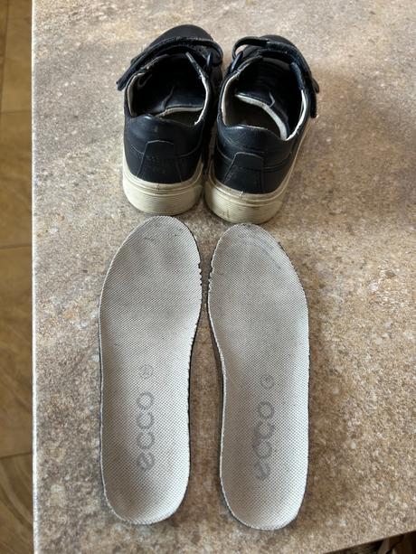 Kožené tenisky, ecco,28