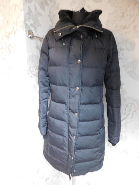 Luxusny zimny perovy kabat/bunda, 38