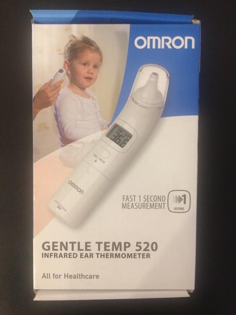 Omron ušný teplomer, omron