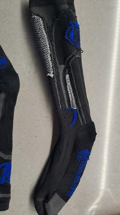 Hokejove ponožky vel.40/43 obuté cca 3x, 40