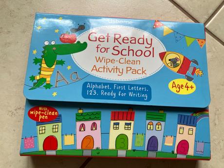 Get ready for school - wipe clean pack,