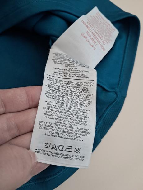 Mikina nike petrolejova 11-12r, nike,146