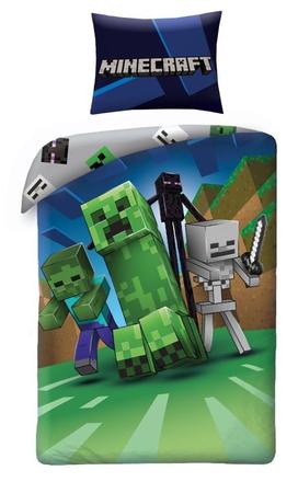 Obliečky minecraft monsters 140/200, 70/90, šírka (cm): 140,dĺžka (cm): 200