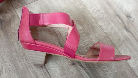 Kožené sandálky, lasocki,37