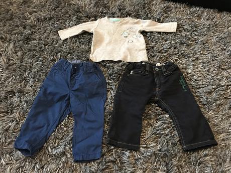 Rifle, nohavice, nátelník, diesel,74