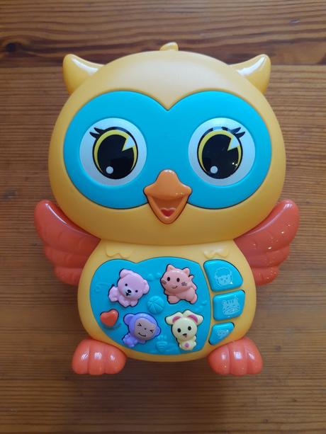 Hudobná hračka sova,