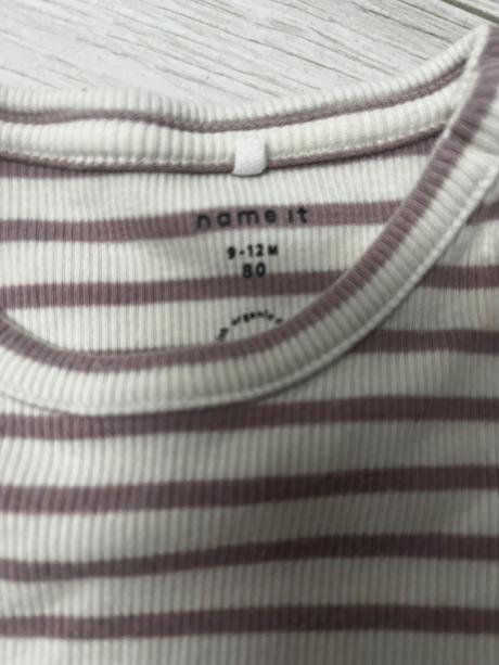 Vrubkovane pasikave dlhorukavove body, name it,80