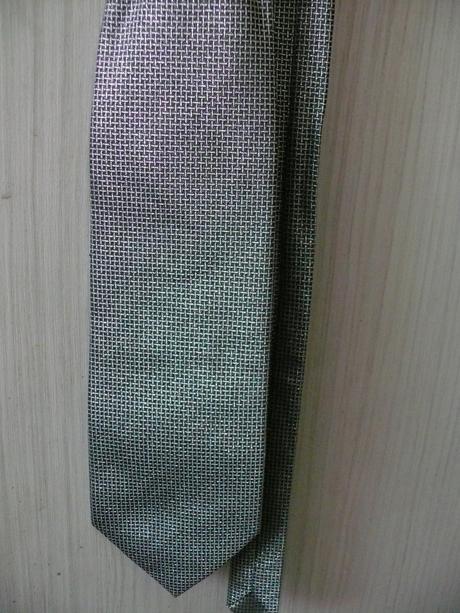 Pánska kravata strieborná, 