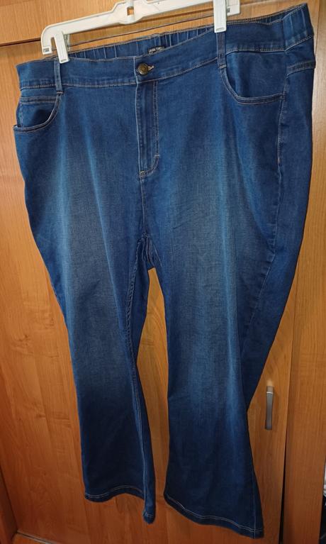 Damske elastické rifle laura torelli xxxl, xxxl