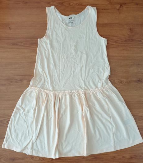 Dievčenské šaty z organickej bavlny, h&m,110 - 140