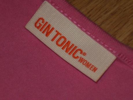Zaujimave ružove tričko zn. gin tonic, m
