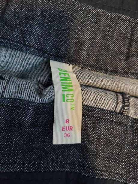 Sukňa na traky, denim,36