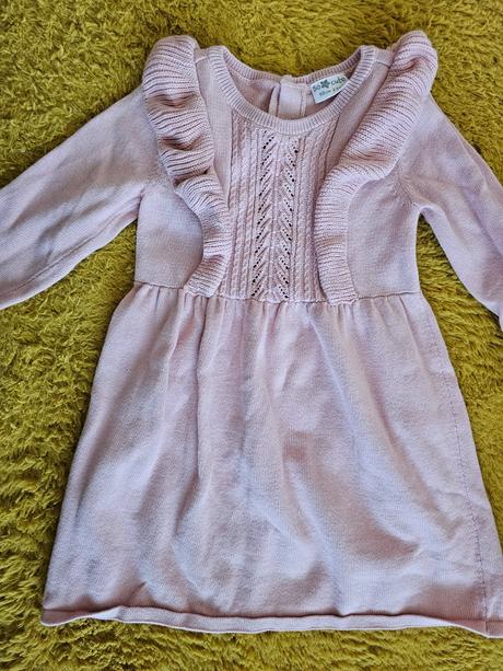 Pletené šaty 98 cm, pepco,98