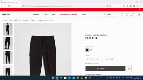 Joggery house, tepláky reserved, hm, zara, house,l