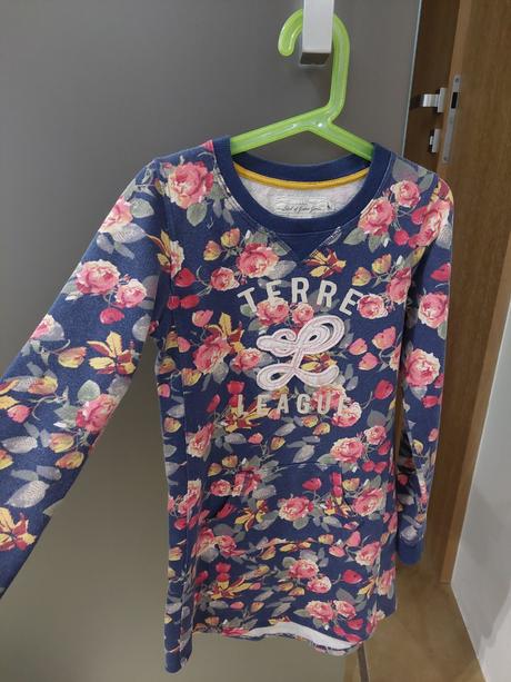 Teplakove šaty 122/128 na vek 6-8r., h&m,122