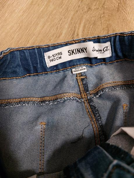 Skinny džínsy, denim,140