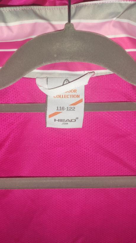 Prechodná dievčenska  vetrovka, 116