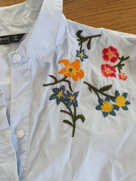 Letné mini košeľové šaty, zara,s