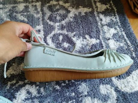 Clarks kozene mint topanky velkost 5, clarks,38