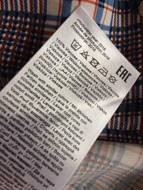 Vila károvaná košeľa/blúzka vel.xs/s, 34 / 36 / s / xs