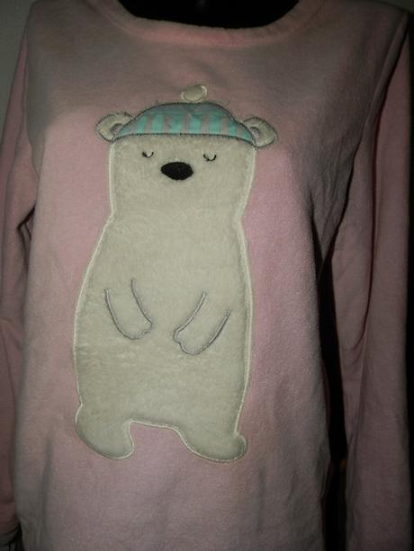 Plyšový pyžamový vrch, 40