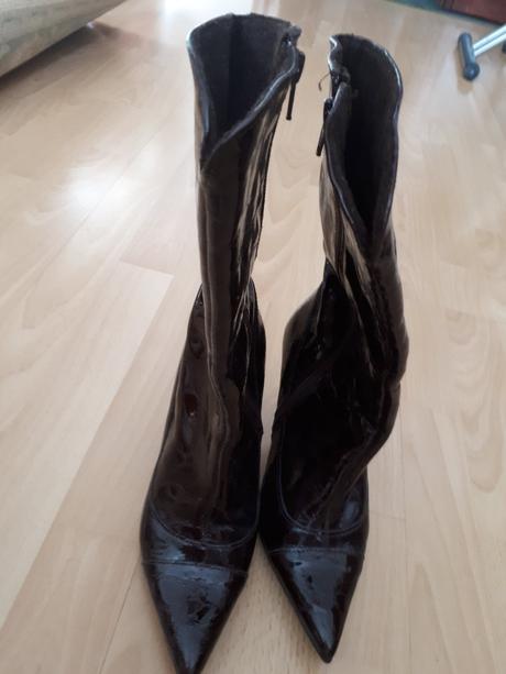 Talianske kožené čižmičky, 37