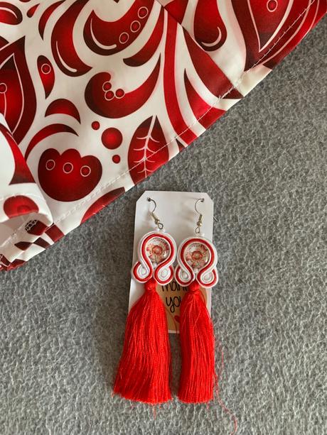 Soutache náušnice, 