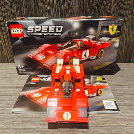 Lego speed champions 76906 1970 ferrari 512 m, 