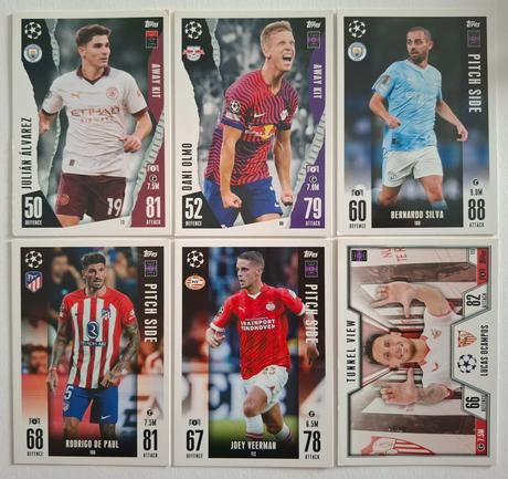 Futbalové karty topps match attax extra 2023/2024, 