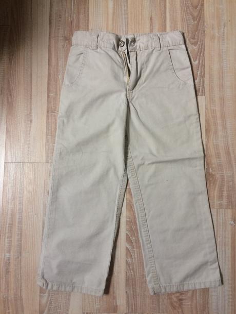 Bavlnené nohavice pre slušáka, 110