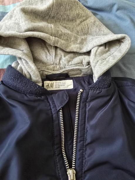 Prechodná bunda bombera, h&m,98