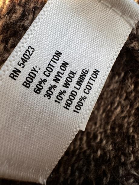 Gap štýlový pletený hoodie s kapucňou, gap,s