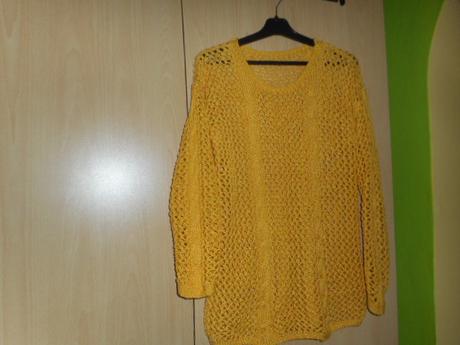 Pulover pletený- veľ. m, m