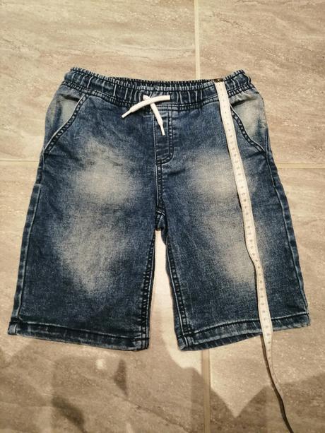 Džínsové šortky littlekids v134,8-9r.,elast., 134