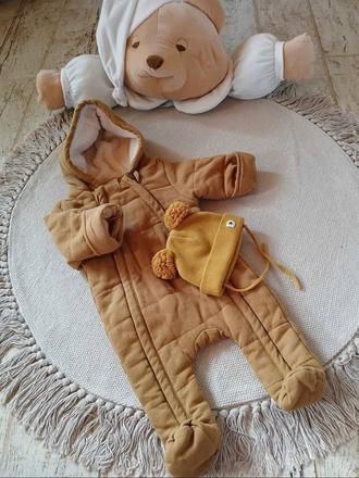 Overal + lindex ciapka, mamas & papas,62