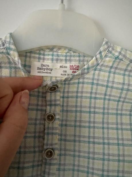 Tričko na štyl kosielky, zara,92