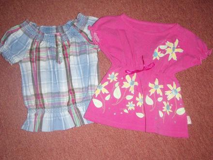 Tuniky dievcenske 3-4 roky, kenvelo,98