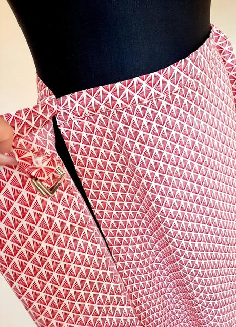 Zavinovacia sukňa, h&m,m