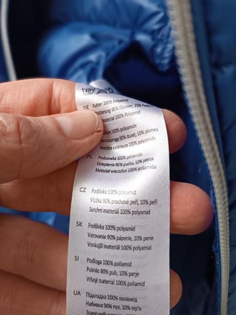 Jarná páperová bunda, 36