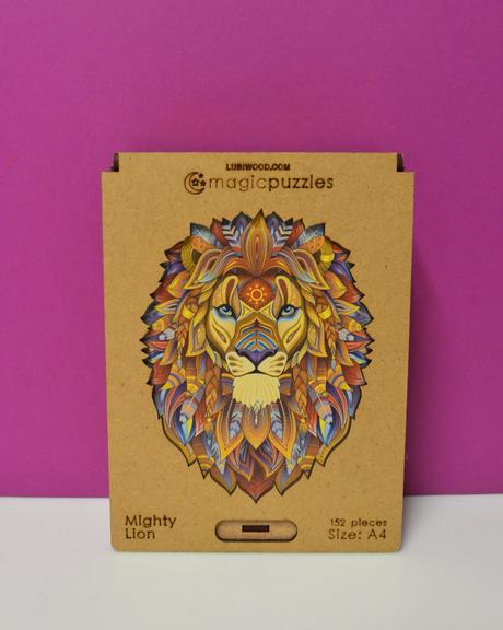 Magic puzzle mighty lion, 