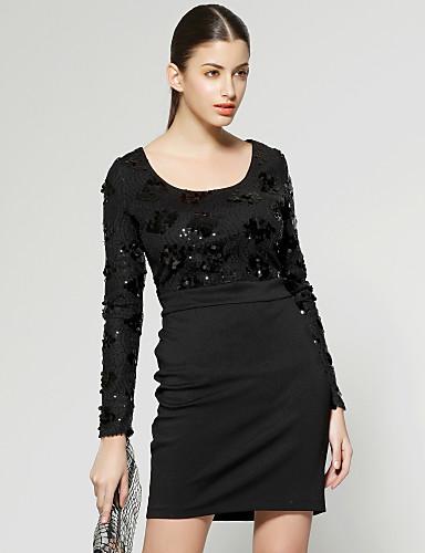 Krátke šaty s glitrami, s