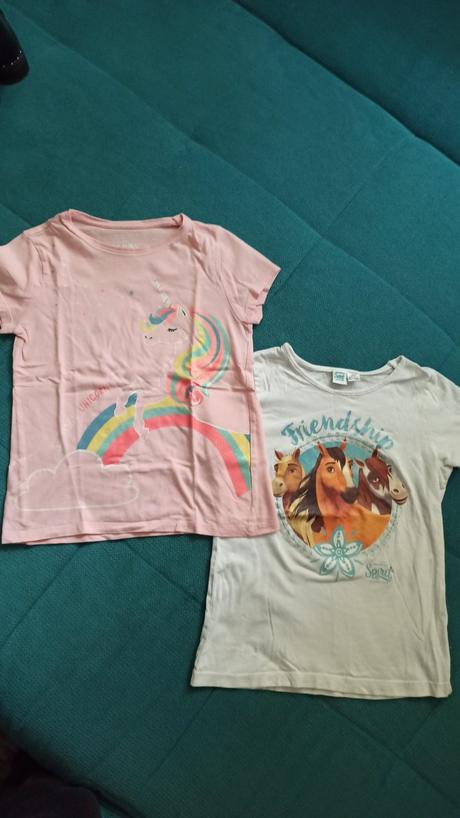 Tričko s krátkym rukávom 2x vel.8-10r, 134