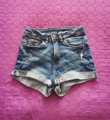 Dievcenske riflove kratasi veľ. 146, h&m,146